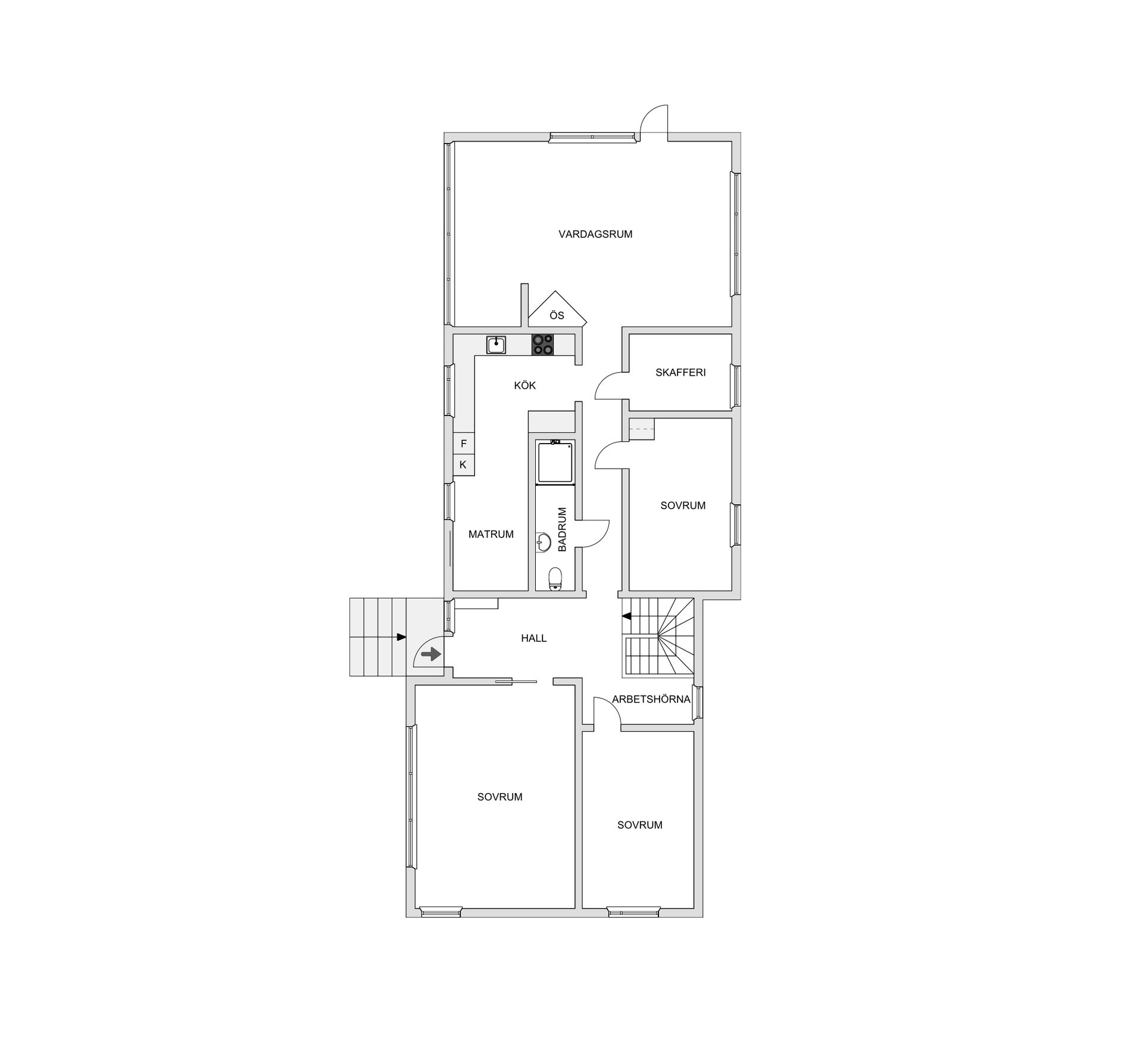 Villa, Tallkobbsvägen 4, Värmdö Evlinge, Värmdö