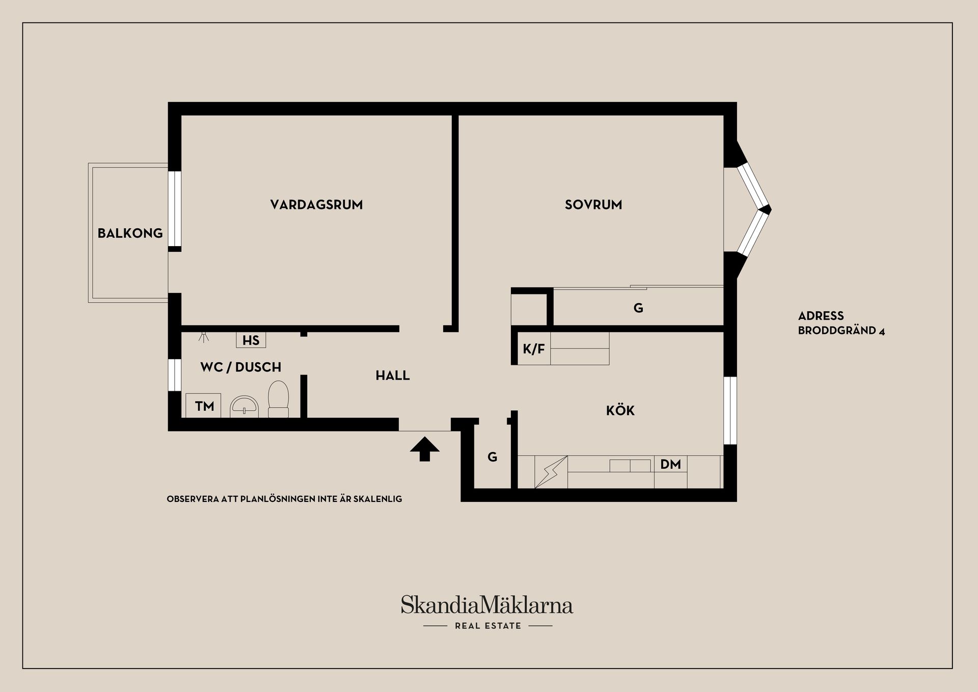 Bostadsrätt, Broddgränd 4, Västertorp, Stockholm