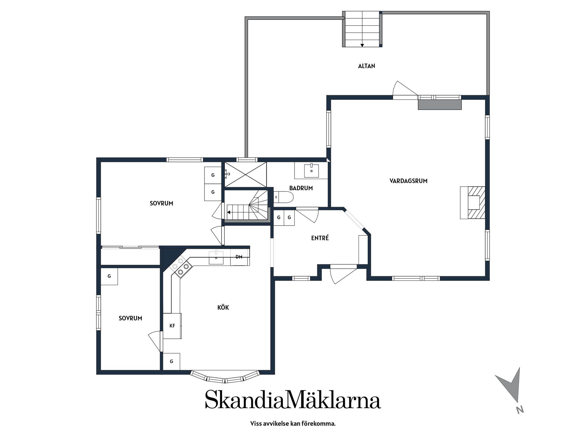 Villa, Östaviksvägen 16, Stallarholmen, Strängnäs