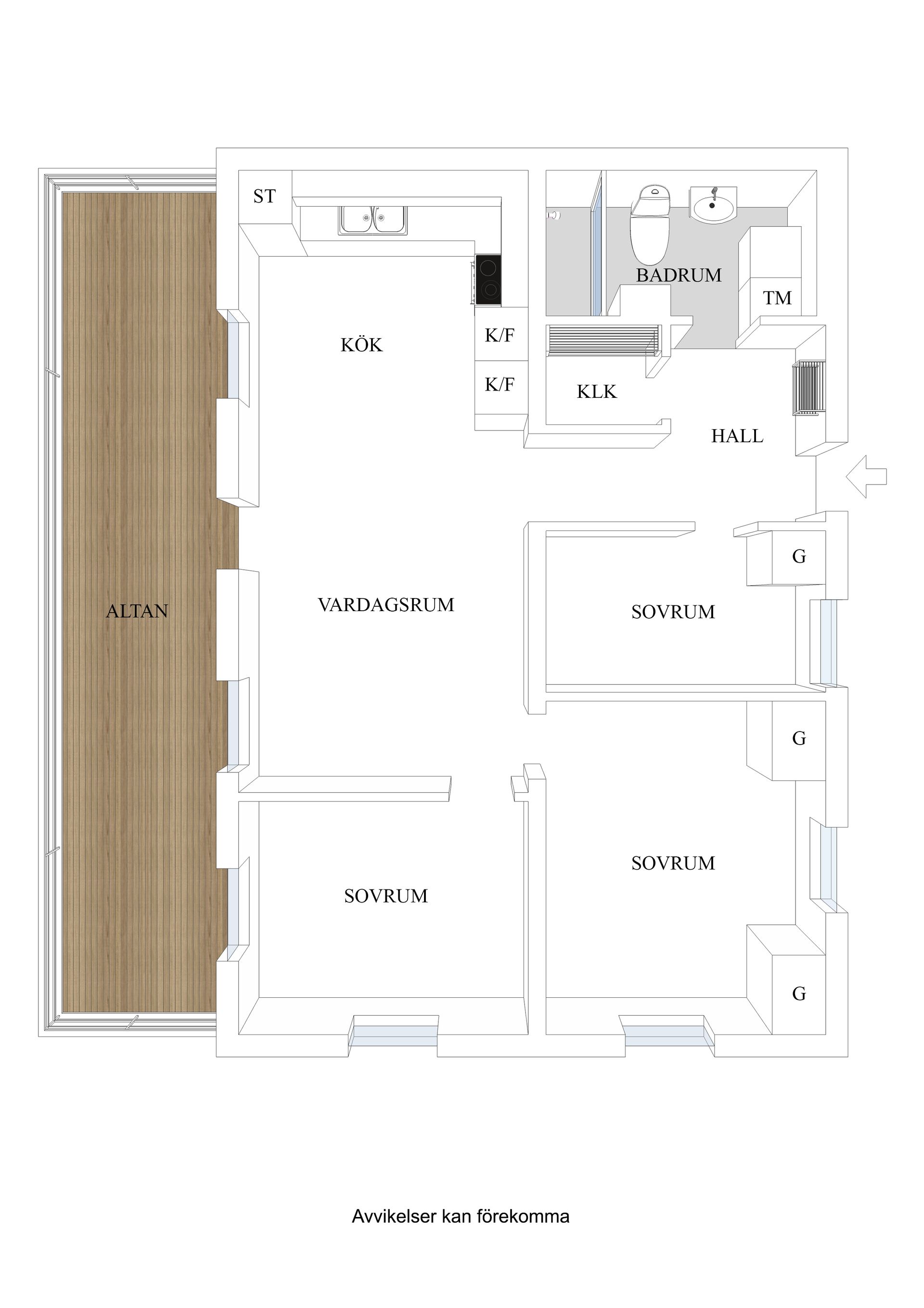 Bostadsrätt, Fresta norra allé 2D, Fresta, Upplands Väsby