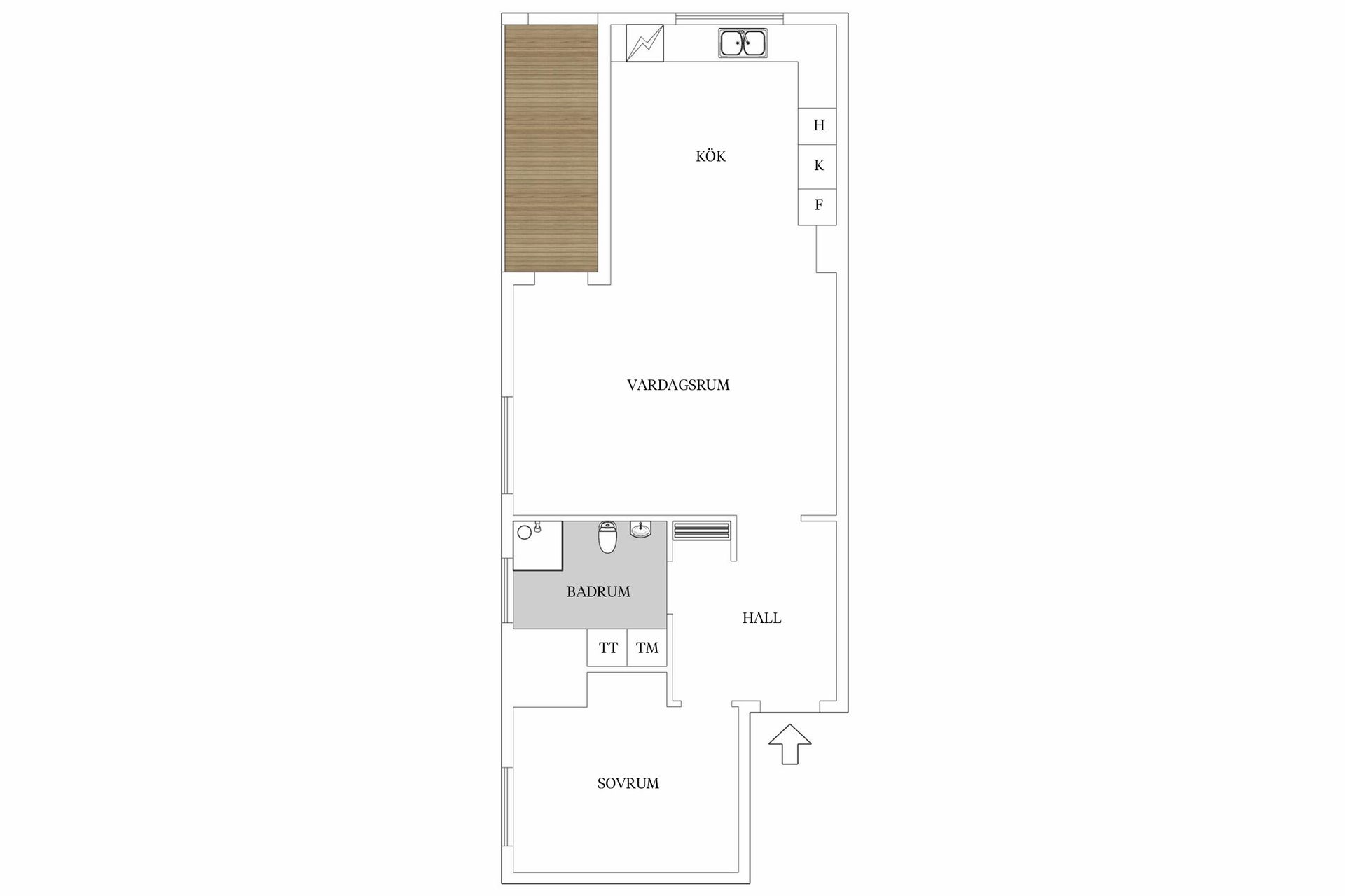 Bostadsrätt, Lilla varvsgatan 1, Västra Hamnen, Malmö