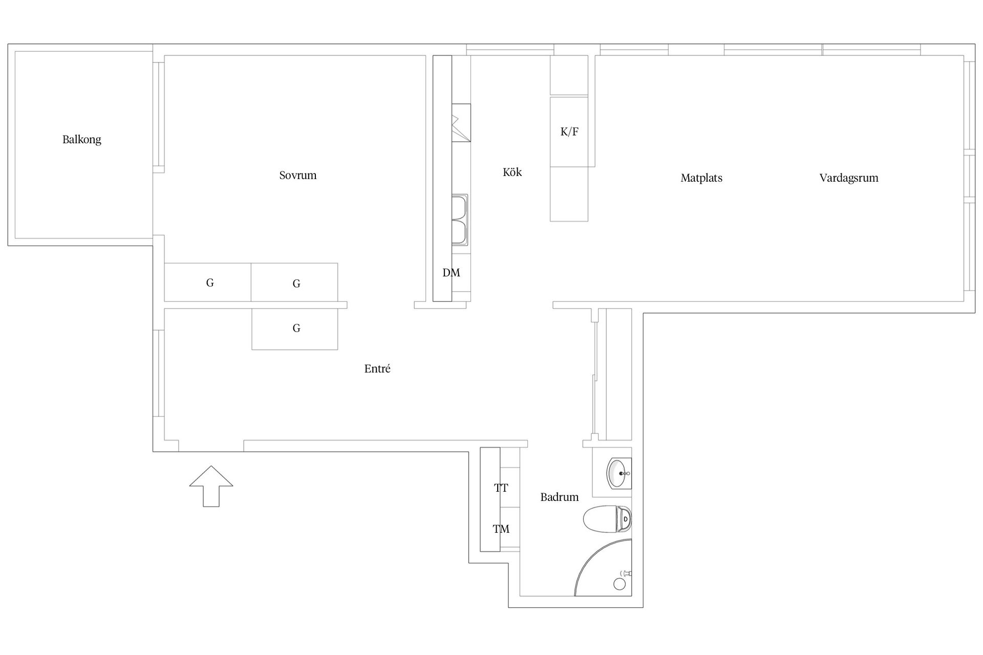 Bostadsrätt, Sparregatan 16, Borås - Centrum, Borås