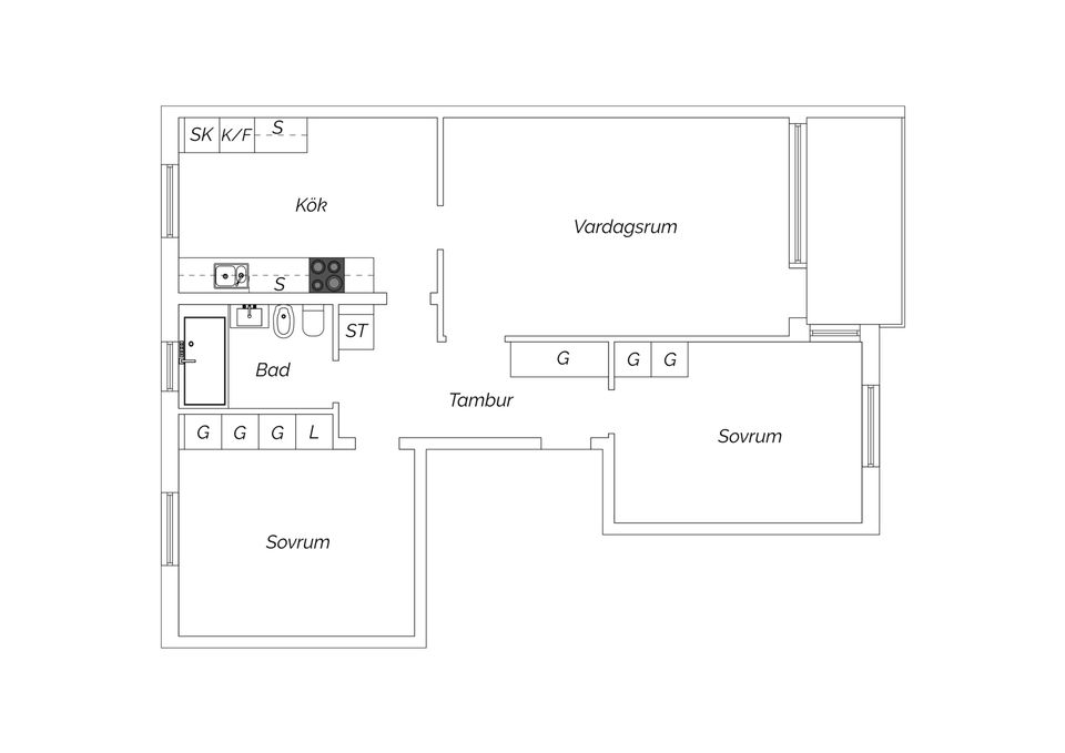 Bostadsrätt, Gladiolusgatan 5E, Broslätt, Mölndal