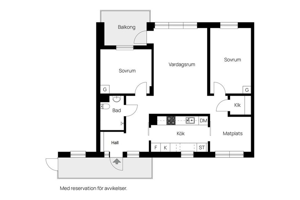 Bostadsrätt, Tråggränd 35, Ersboda, Umeå
