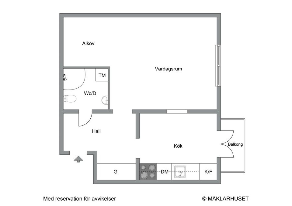 Bostadsrätt, Svalgränd 3c, Sundbyberg