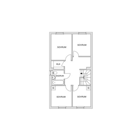 Bostadsrätt, Radhus, Rapsvägen 4A, Torvalla, Östersund