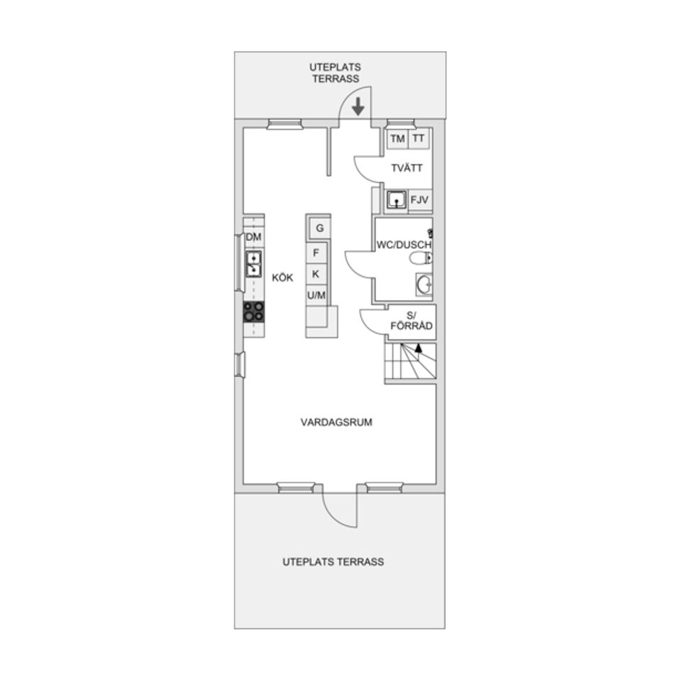 Bostadsrätt, Rapsvägen 4A, Torvalla, Östersund