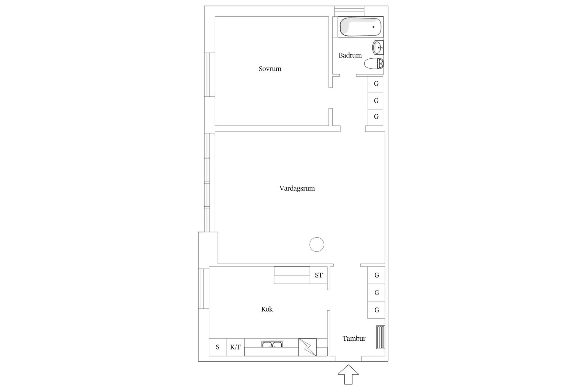 Bostadsrätt, Nygatan 29, Trelleborg - Centralt, Trelleborg
