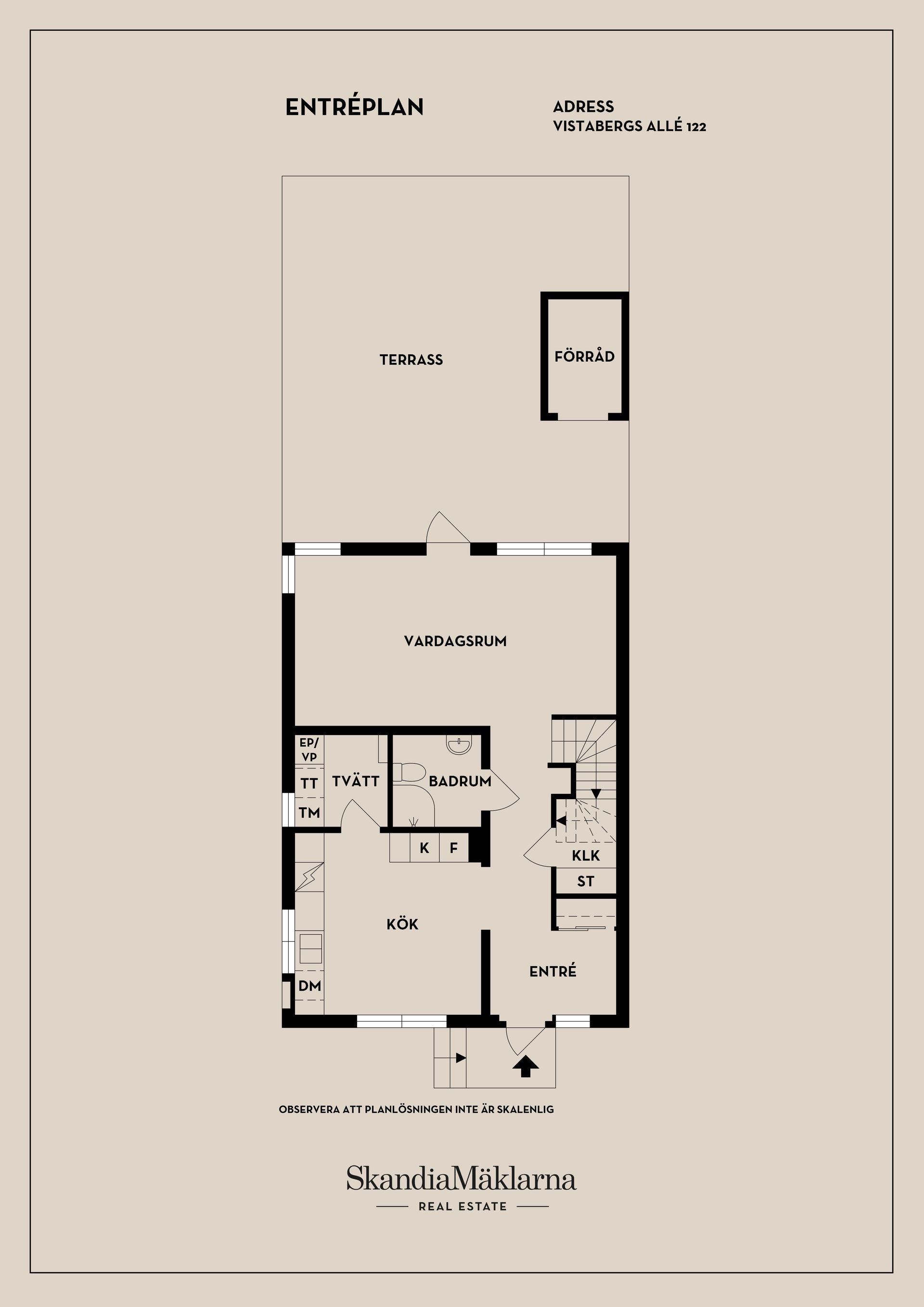 Radhus, Vistabergs allé 122, Huddinge