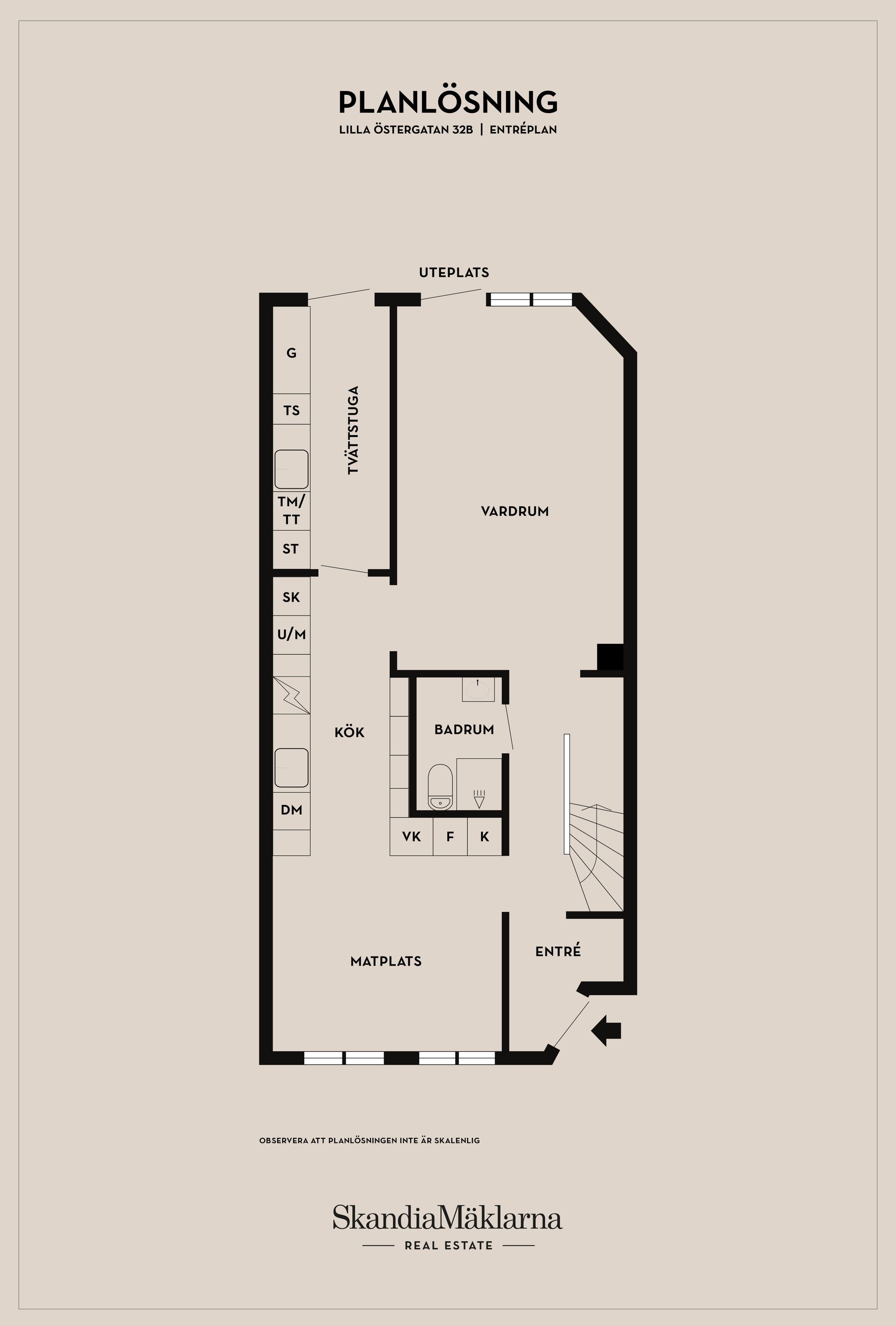 Radhus, Lilla Östergatan 32B, Centrum, Ystad