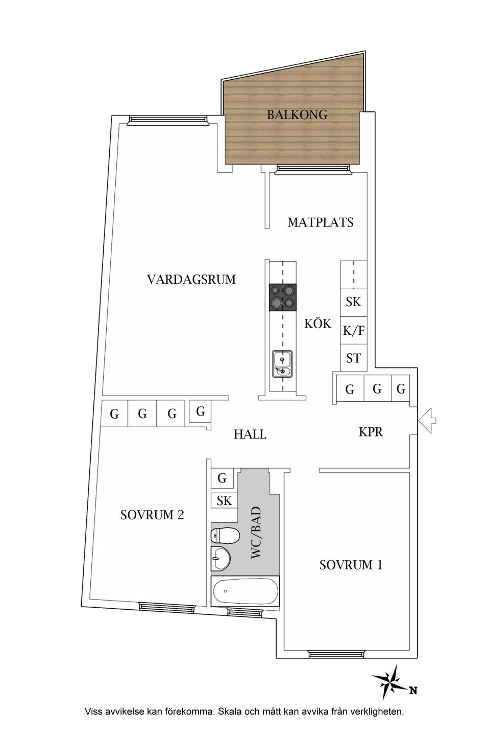 Bostadsrätt, Svetsarvägen 11, Kallhäll, Järfälla
