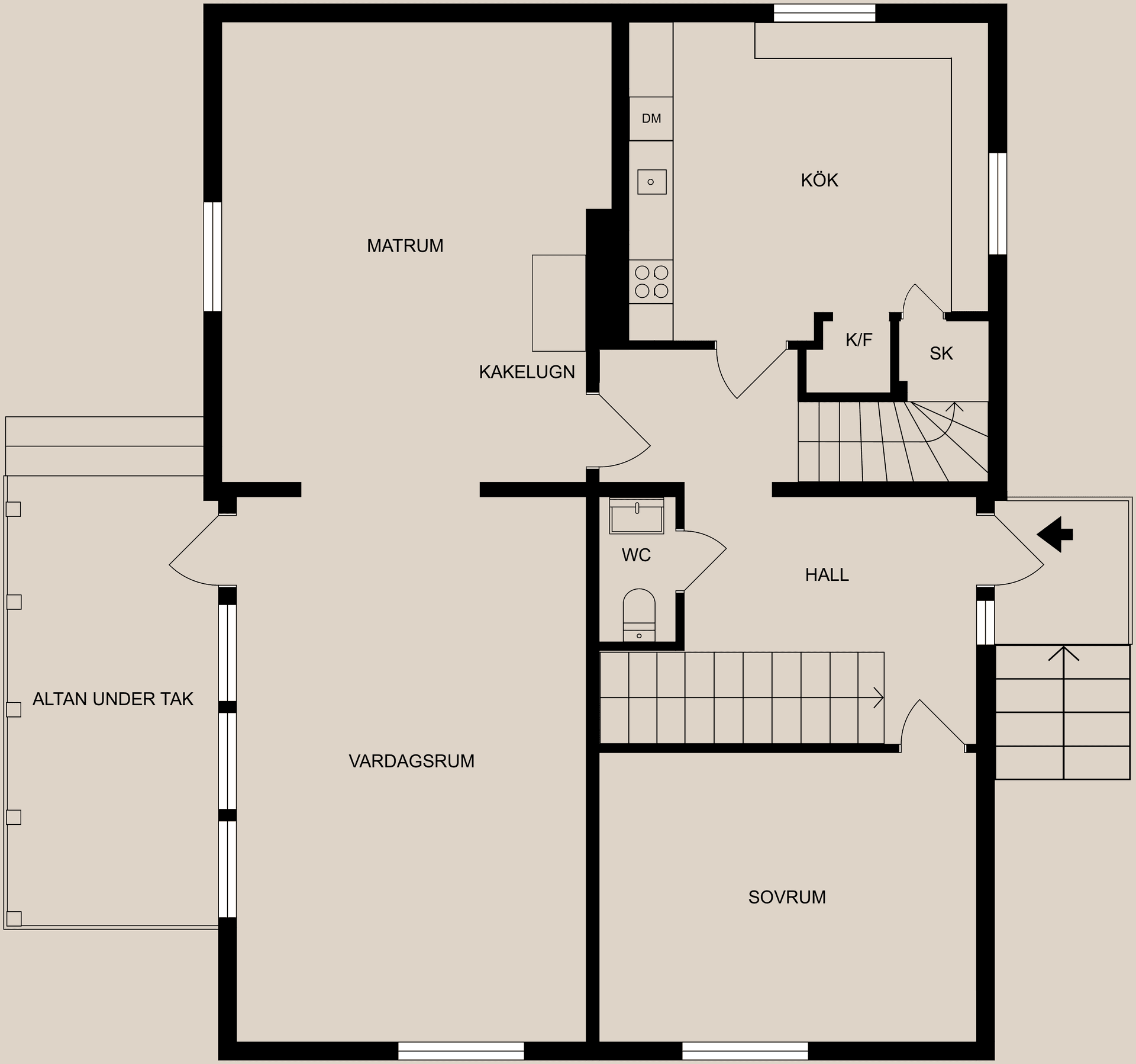 Villa, Sanduddevägen 6, Skärblacka, Norrköping