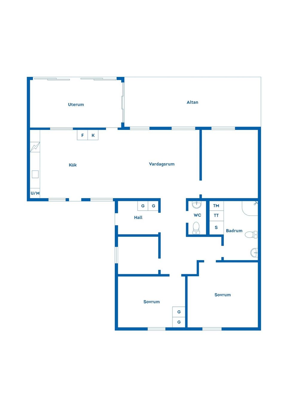 Bostadsrätt, Radhus, Blomsterbigatan 9B, Ulricehamn