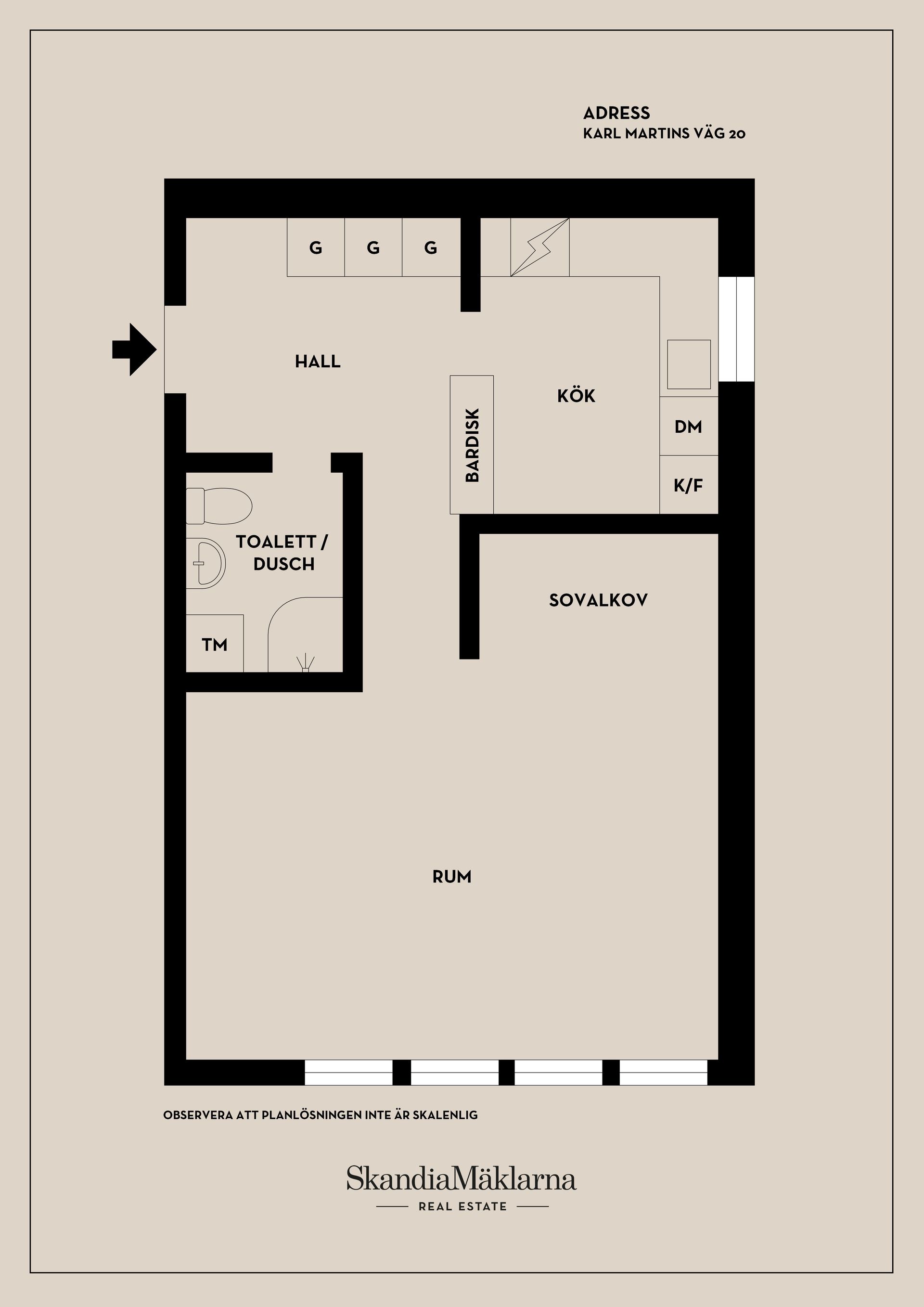Bostadsrätt, Karl Martins väg 20, Vaxholm