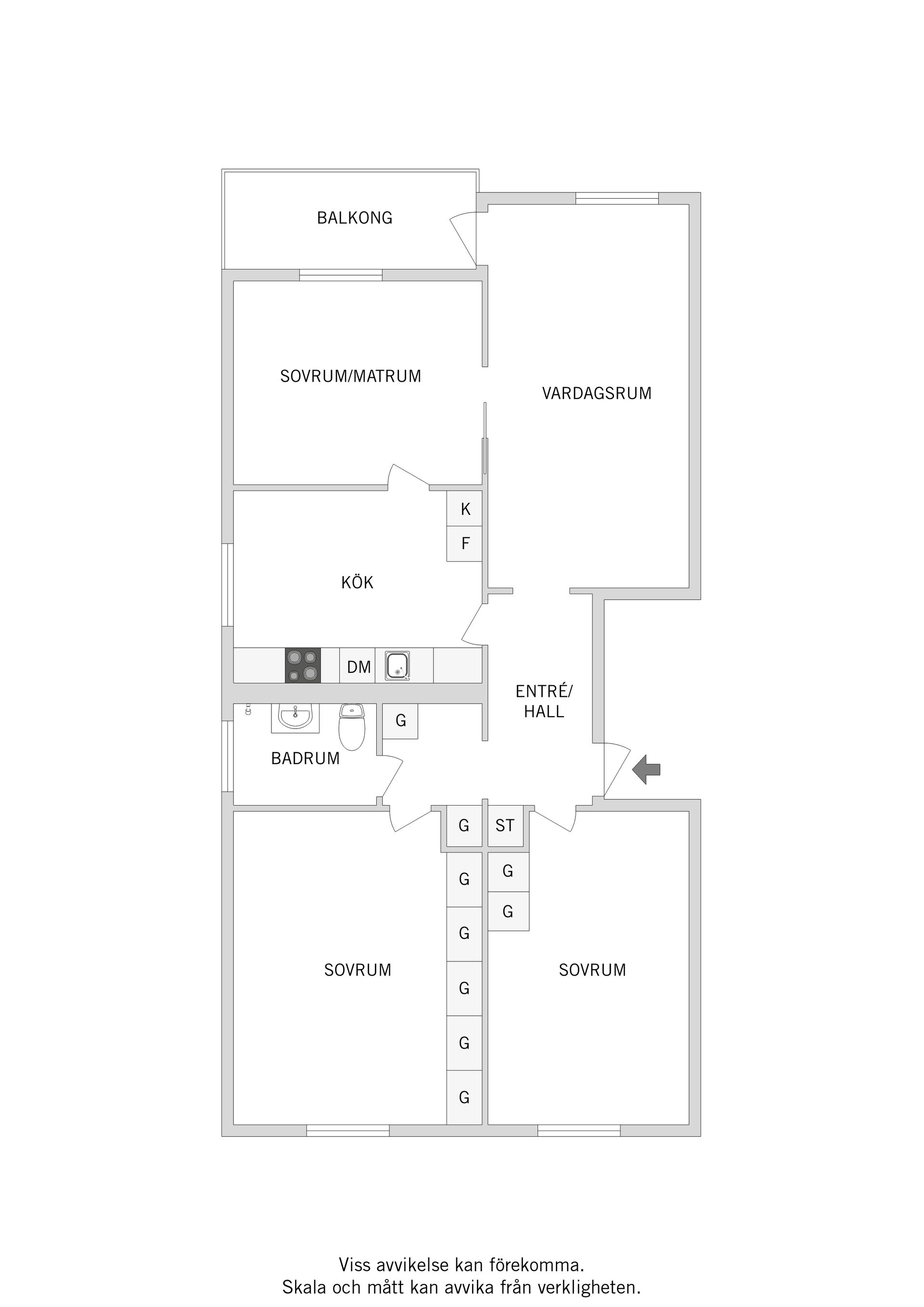 Bostadsrätt, Klostergatan 24, Centrum, Kungälv