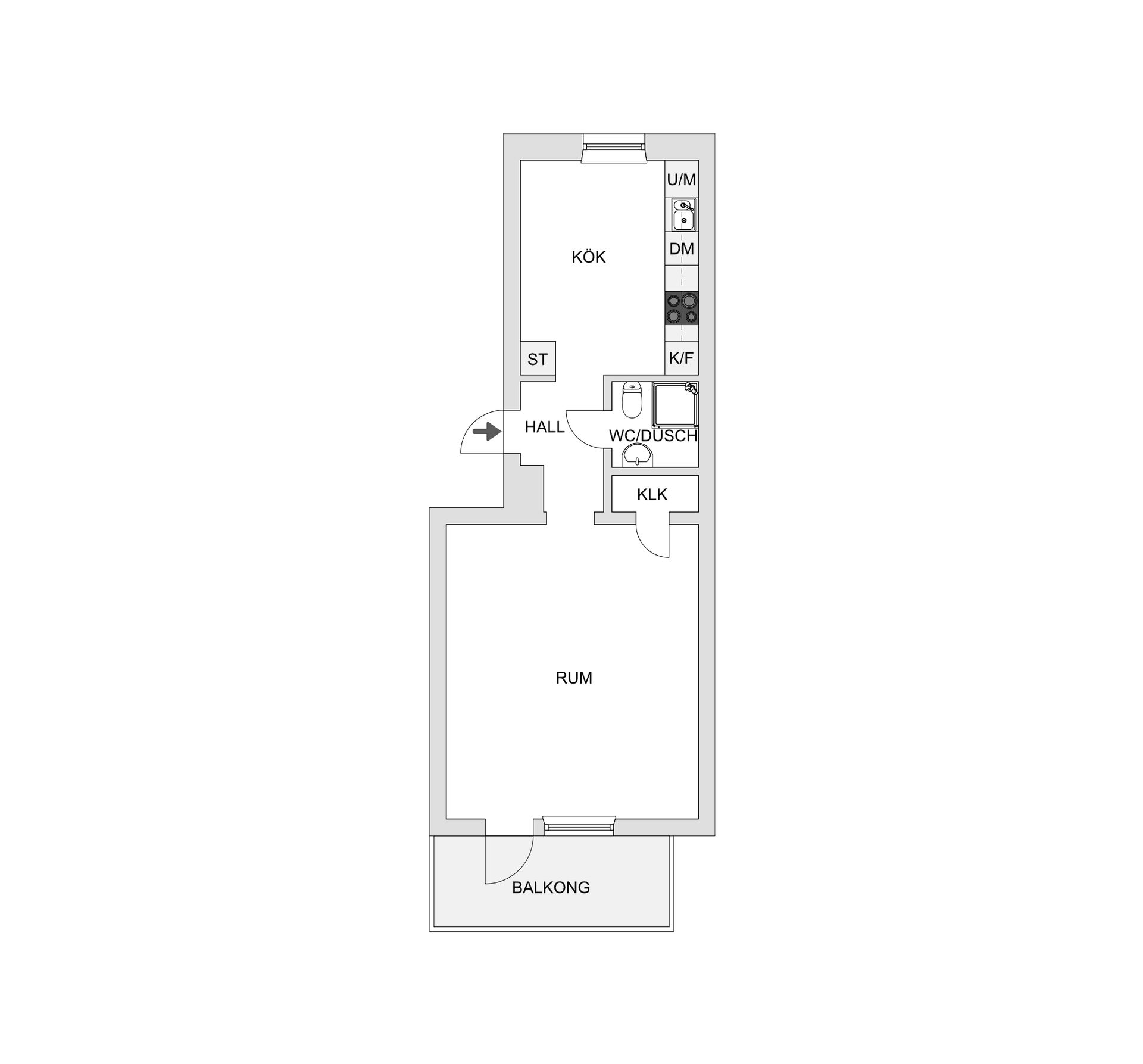Bostadsrätt, Rudsvägen 9D, Sundsta, Karlstad