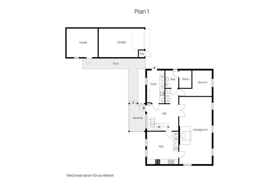 Villa, Linneavägen 5, Centrala Hallstavik, Norrtälje
