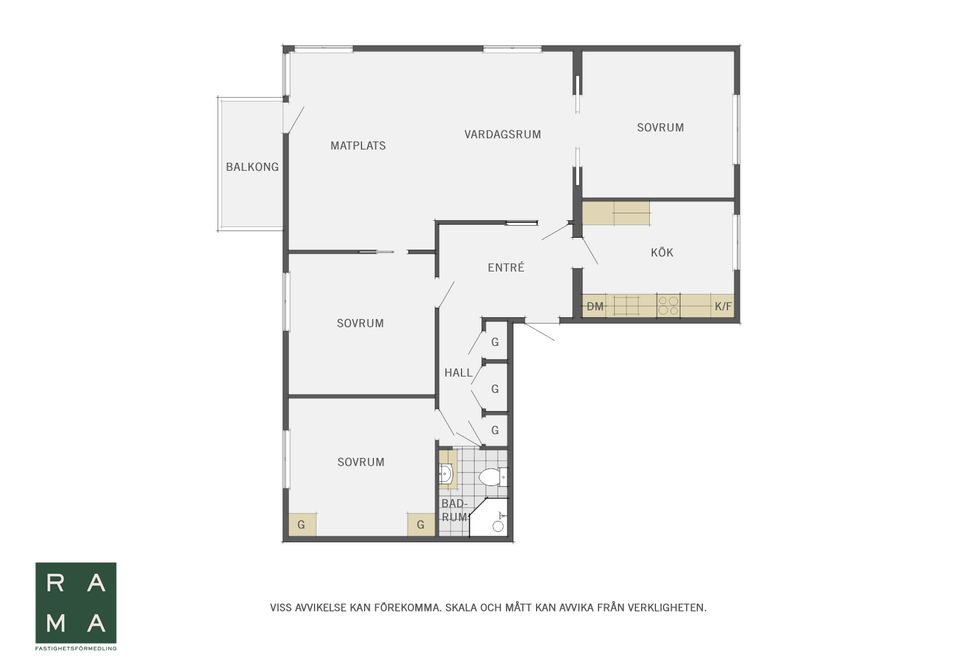 Bostadsrätt, Bokvägen 4B, Parkstaden/Egna Hem, Kristianstad
