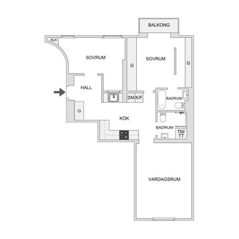 Bostadsrätt, Sveavägen 135, 3 tr, Vasastan Odenplan, Stockholm