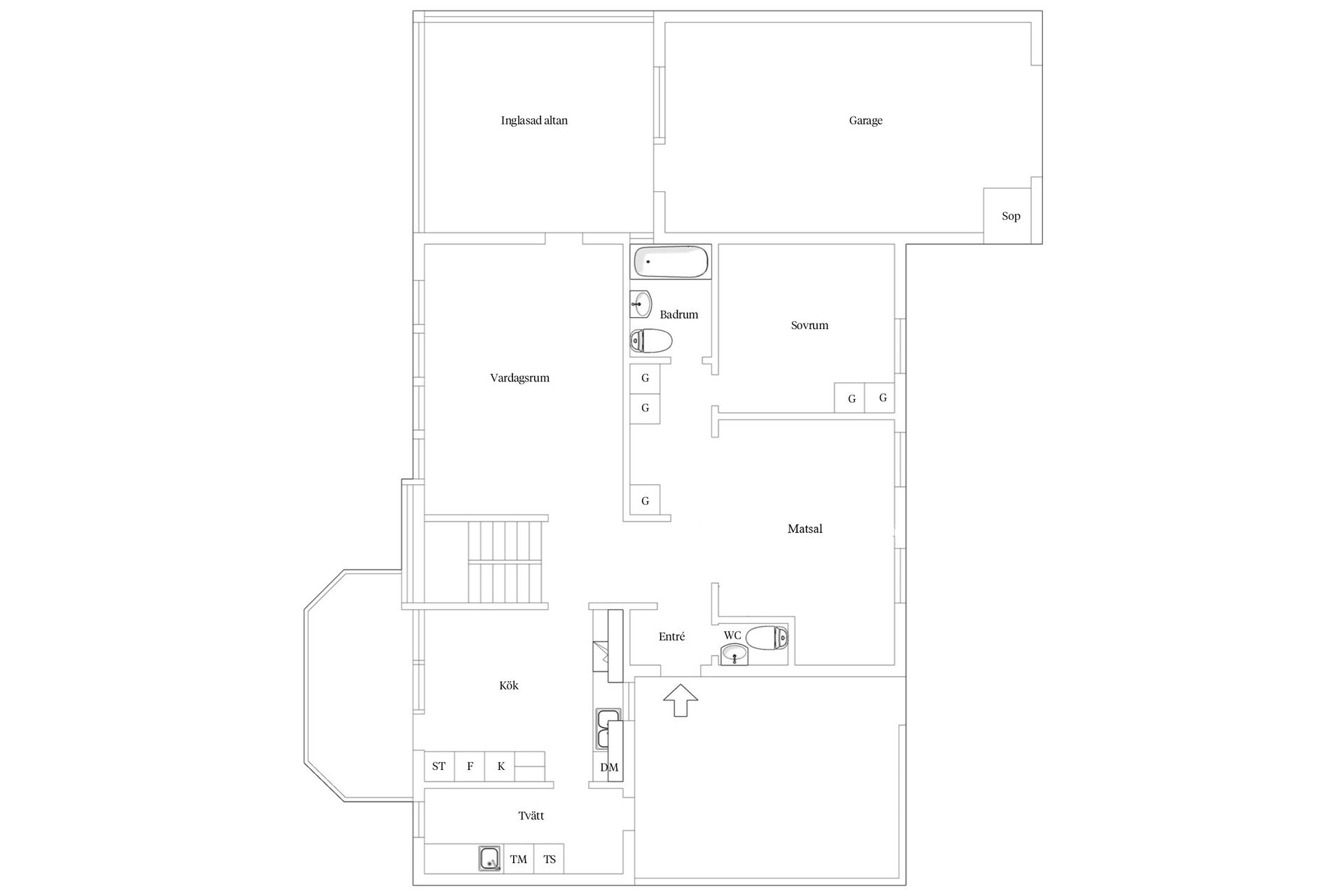 Villa, Liljedalsvägen 5, Teleborg, Växjö