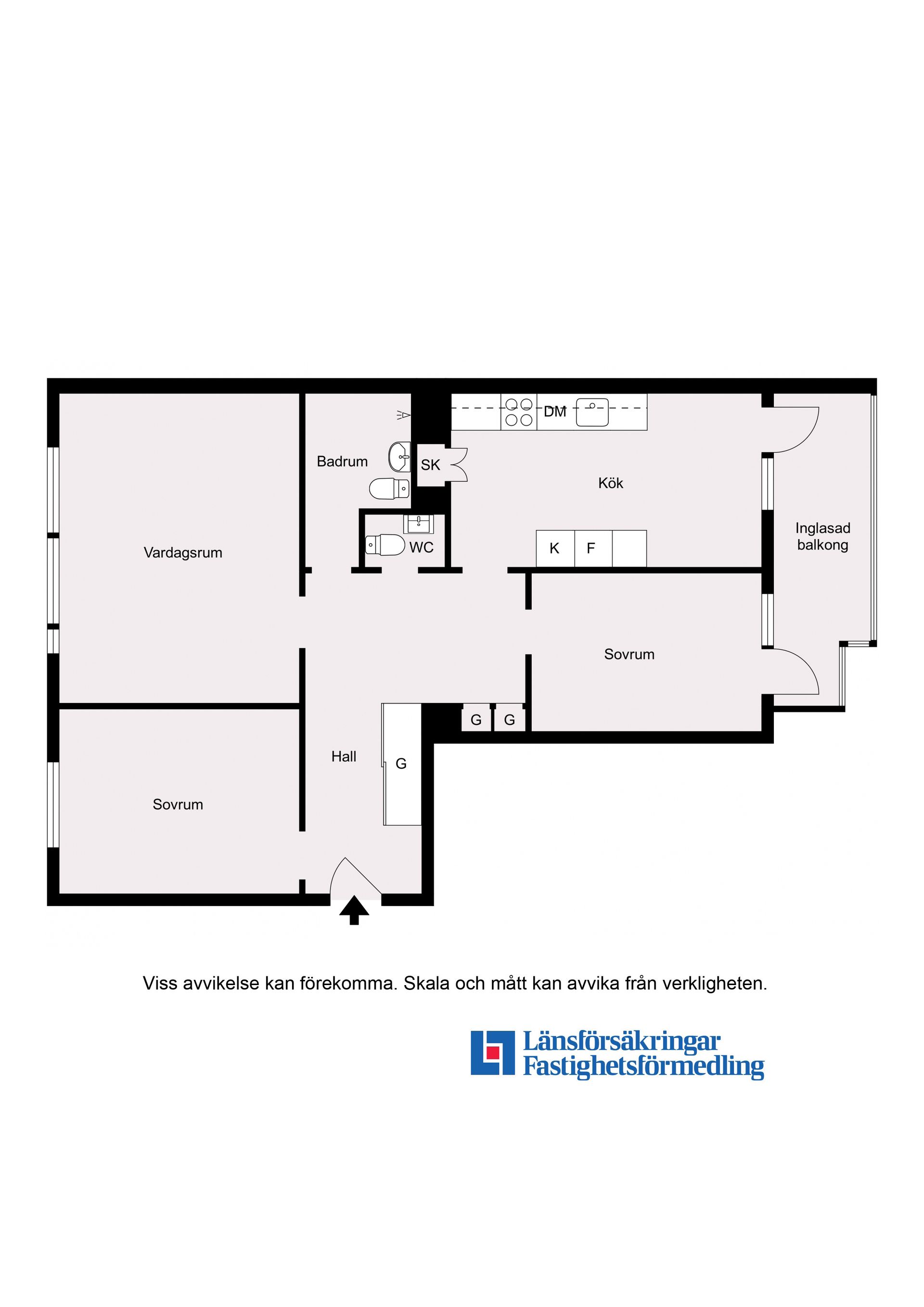 Bostadsrätt, Von lingens väg 33, Rosengård, Malmö