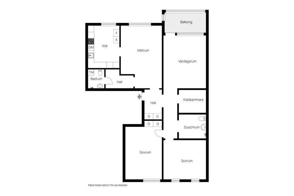 Bostadsrätt, Södra Storängsvägen 54B, Finspång