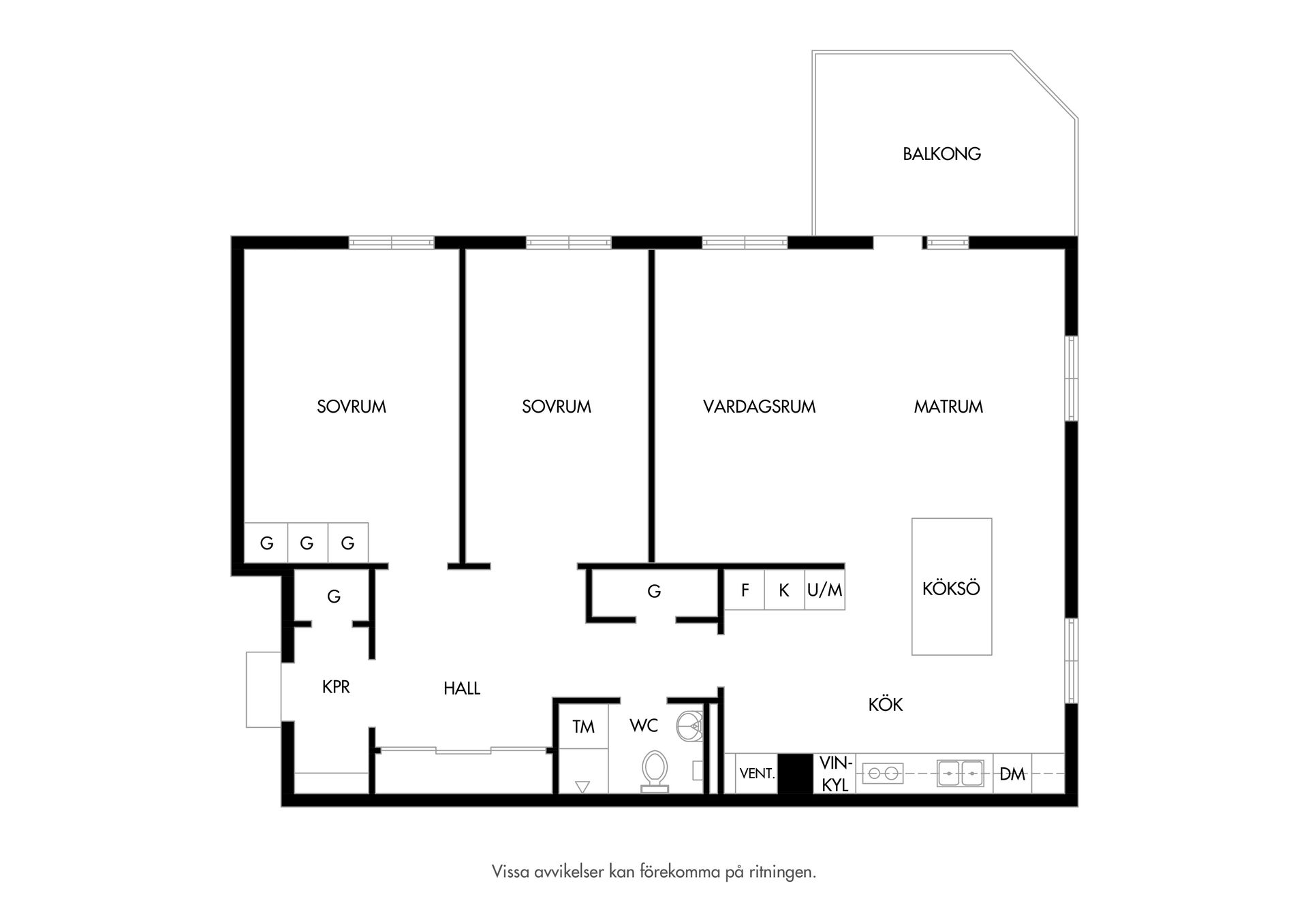 Bostadsrätt, Smålandsgatan 1A, Söder, Växjö
