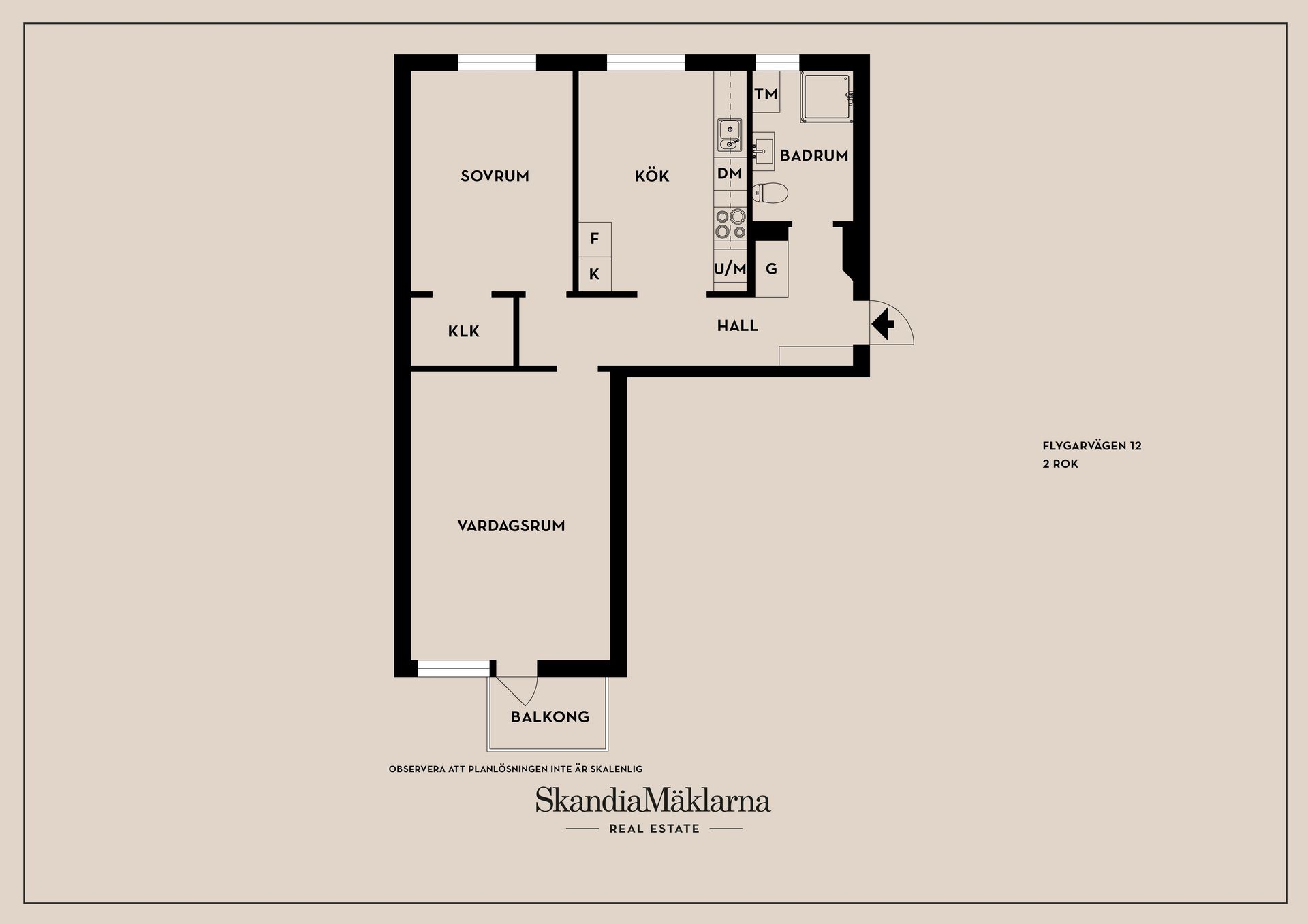 Bostadsrätt, Flygarvägen 12, Järfälla