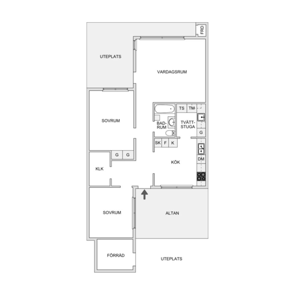 Bostadsrätt, Ulvedalsgatan 127, Ulvegärde, Kungälv