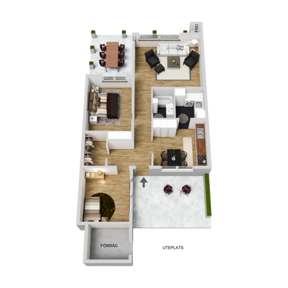 Bostadsrätt, Ulvedalsgatan 127, Ulvegärde, Kungälv