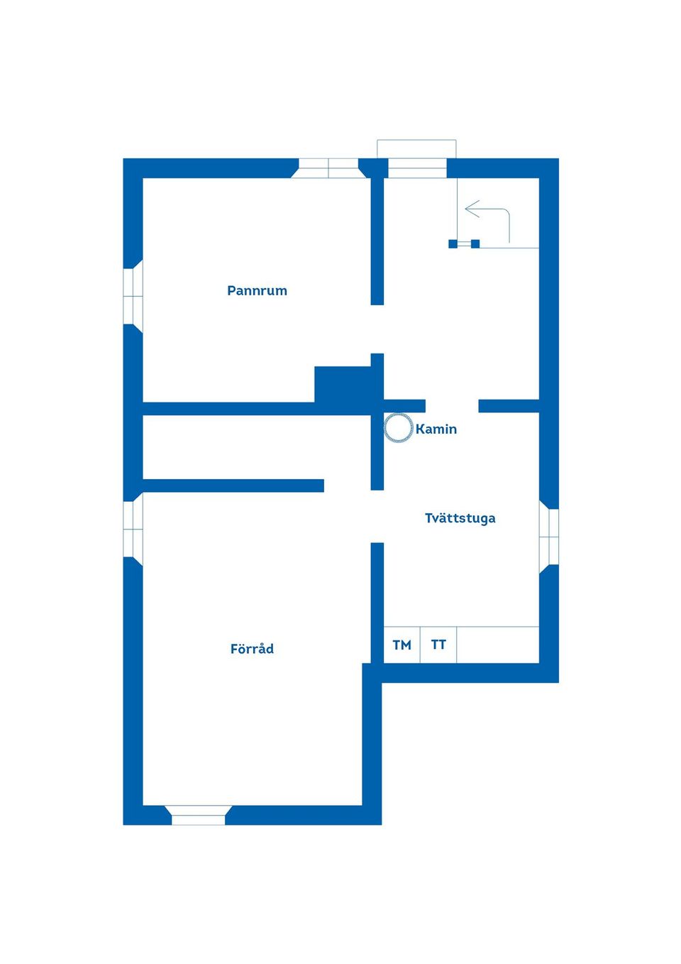 Villa, Sandåkersvägen 2, Bomhus, Gävle