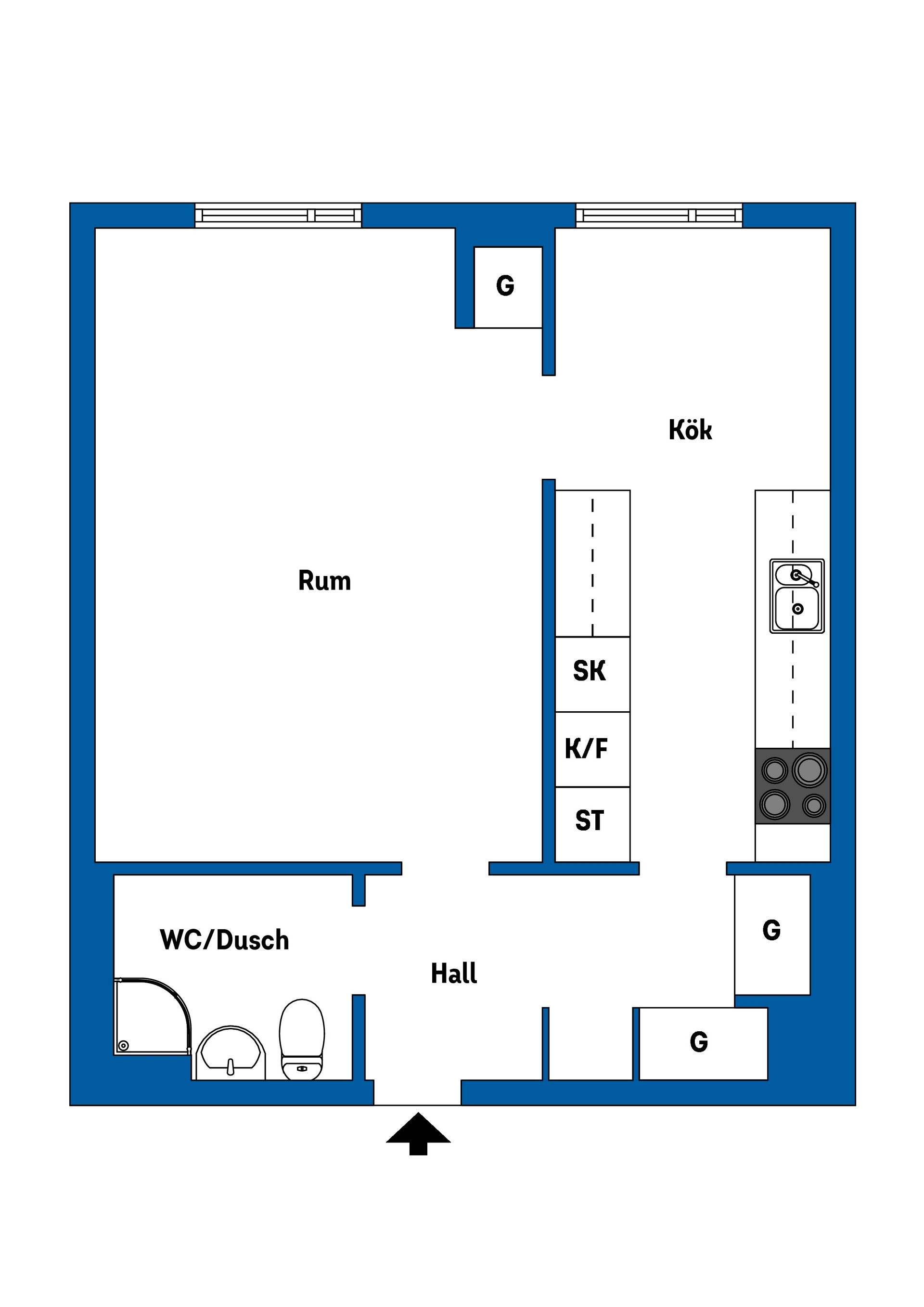Bostadsrätt, Furumovägen 16, Stigslund, Gävle