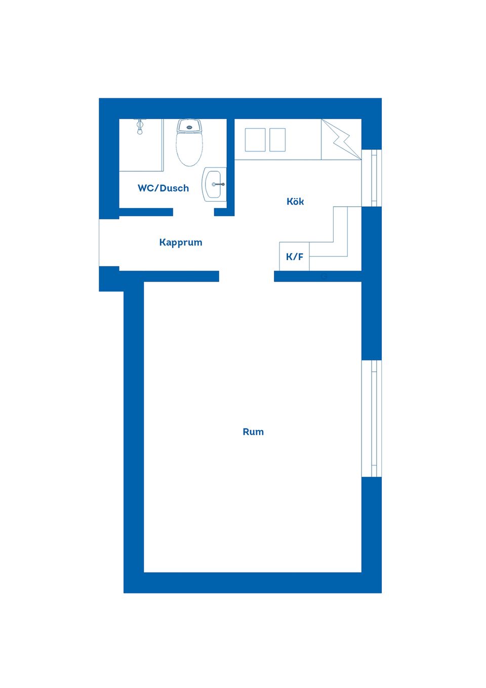 Bostadsrätt, Ingegatan 5, Vasastaden, Skövde