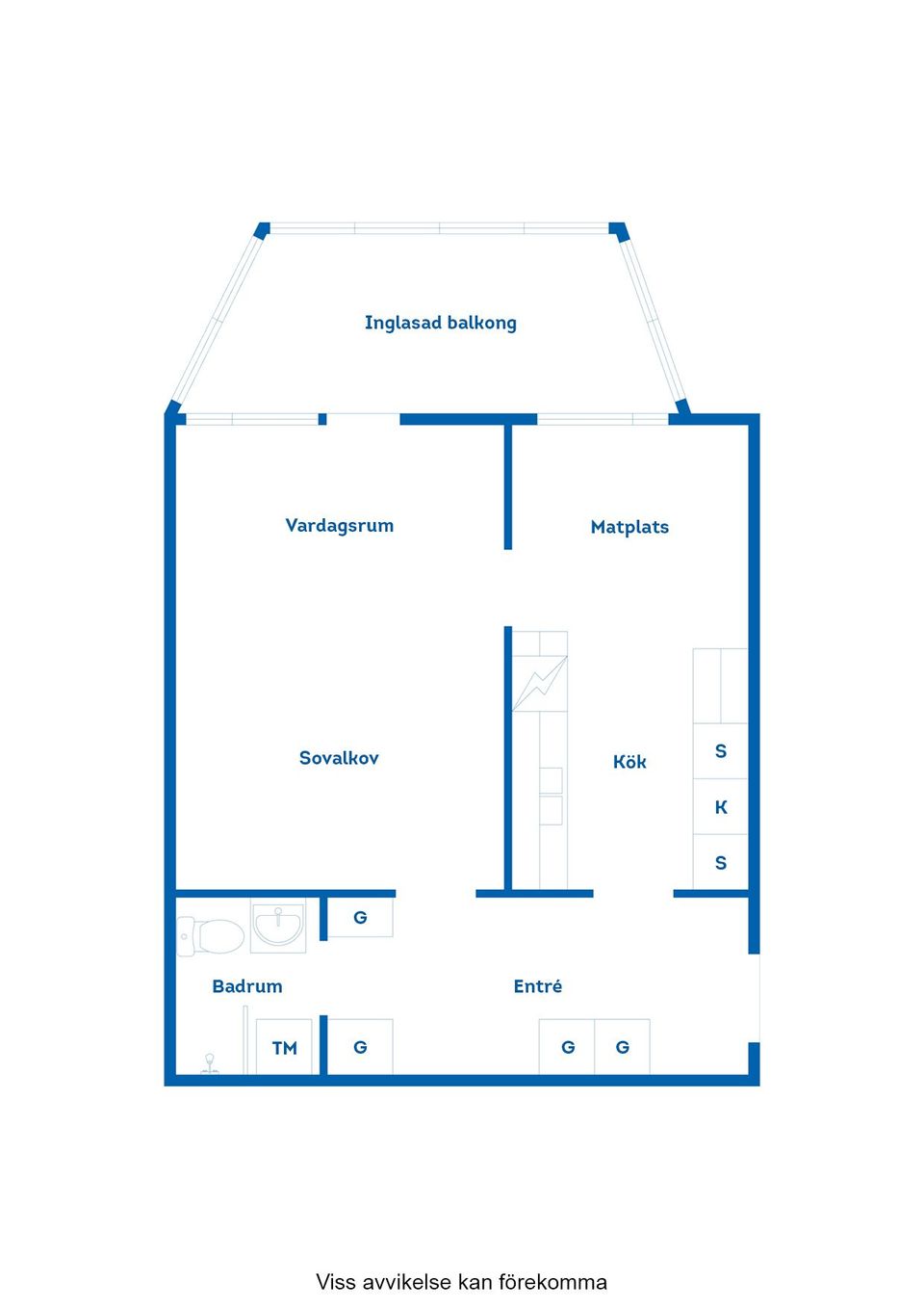 Bostadsrätt, Fabriksgatan 6 Lgh 1002, Centrum, Falkenberg