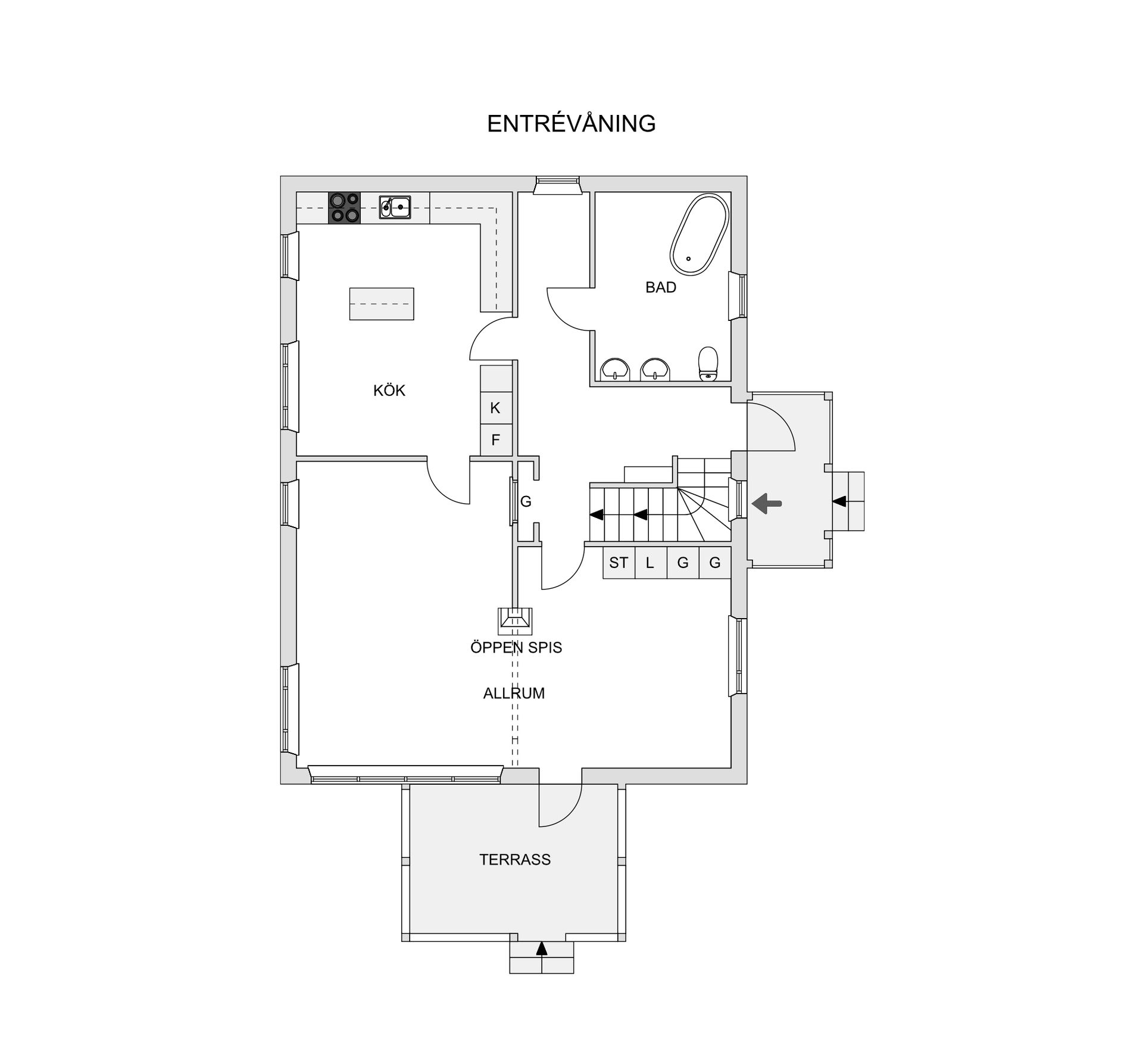 Villa, Vitmossevägen 21, Skirhult, Österåker