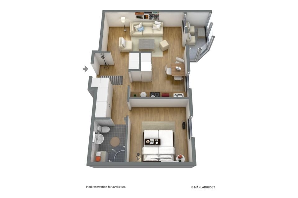 Bostadsrätt, Hagavägen 40, Hagalund, Borlänge