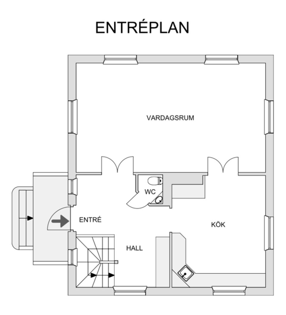 Villa, Storgatan 62, Centrala Haparanda, Haparanda
