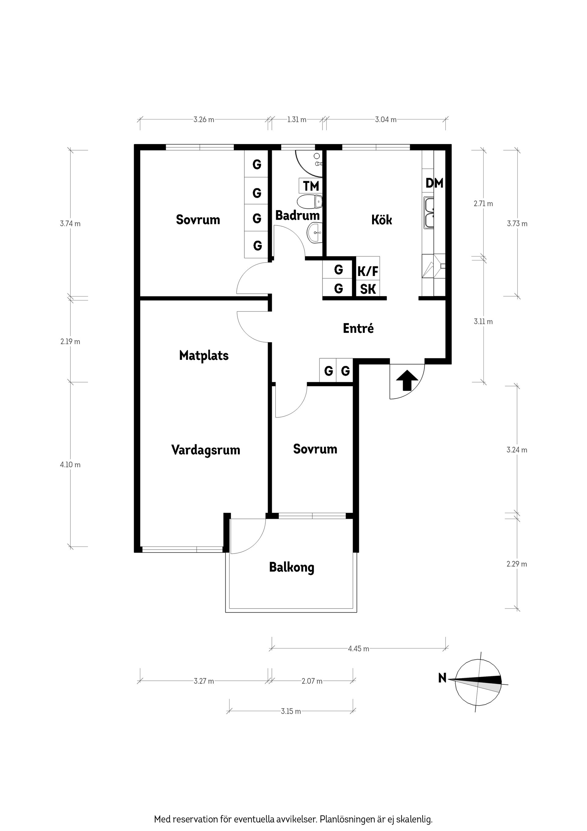 Bostadsrätt, de Geersgatan 6, Lunden, Göteborg