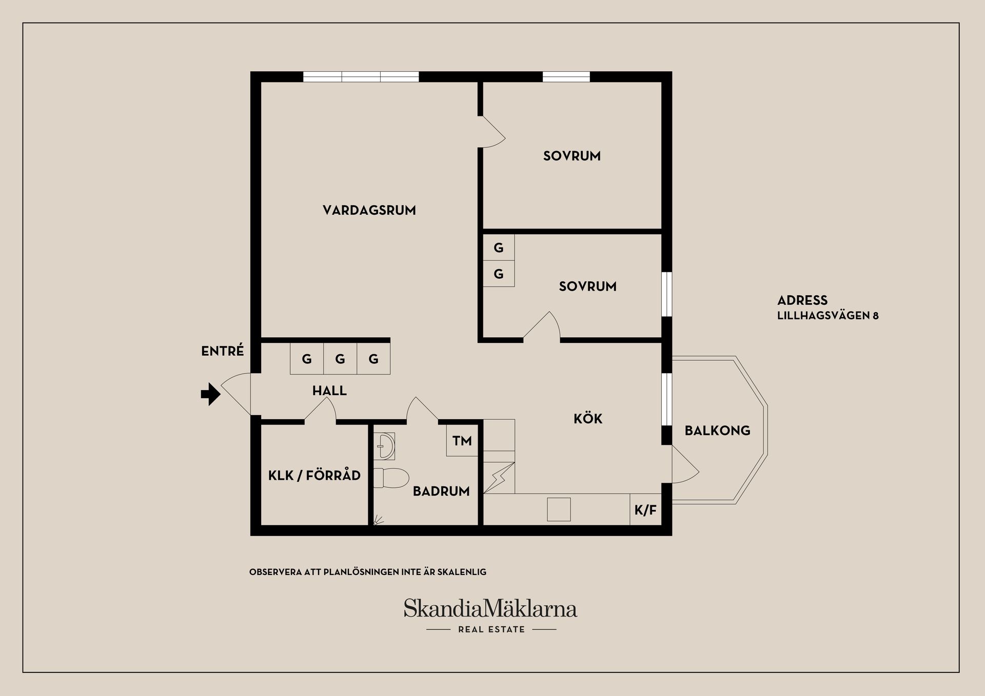 Bostadsrätt, Lillhagsvägen 8, Älvsjöbadet, Stockholm