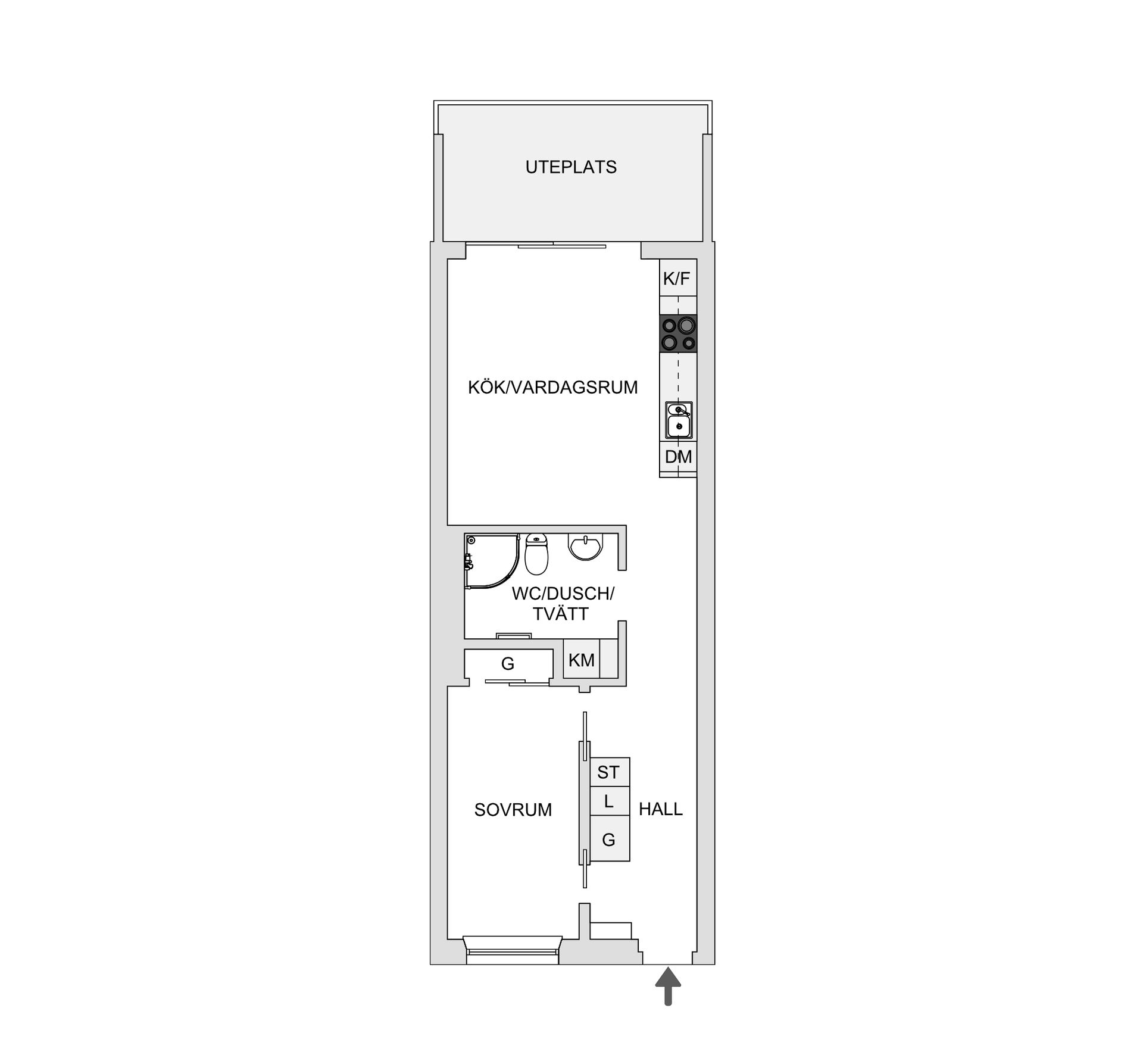 Bostadsrätt, Nissabogatan 22, Nissastrand, Halmstad