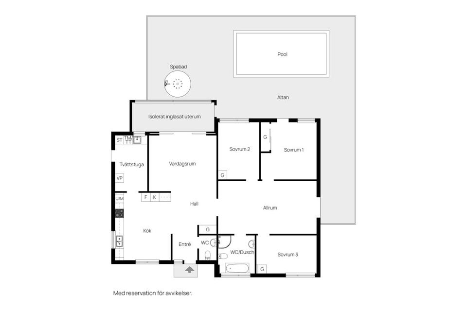 Villa, Finspångsvägen 659B, Svärtinge, Norrköping