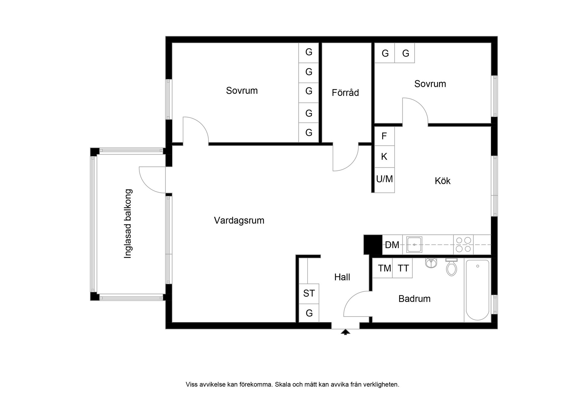 Bostadsrätt, Fotbollsvägen 24B, Brandholmen, Nyköping