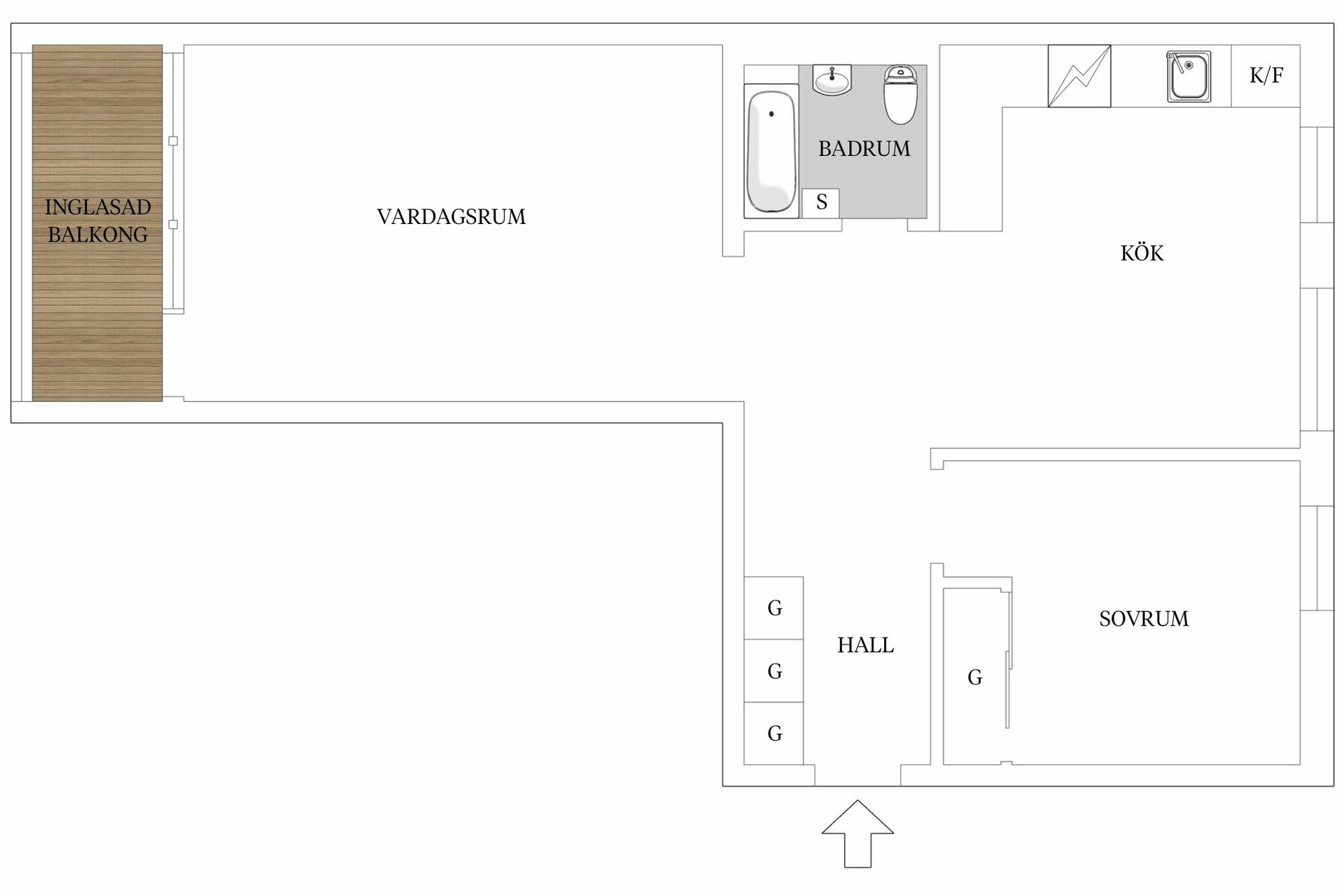 Bostadsrätt, Branteviksgatan 7B, Östra Sorgenfri, Malmö