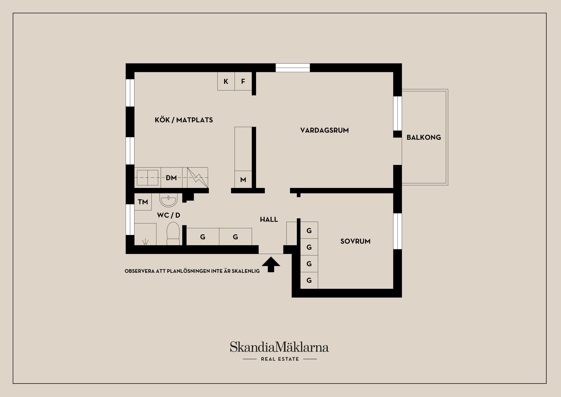 Bostadsrätt, Vadmalsvägen 13, Riksby, Stockholm
