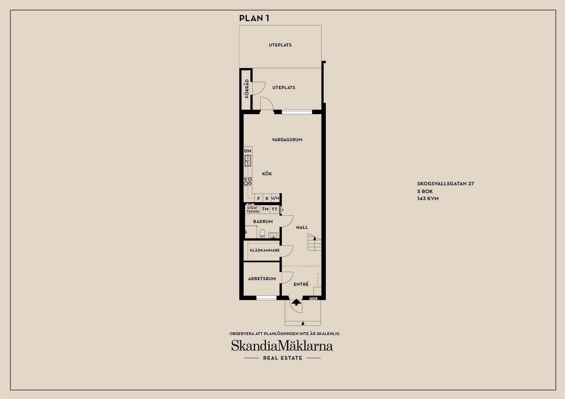 Radhus, Skogsvallsgatan 27, Hjulsbro, Linköping