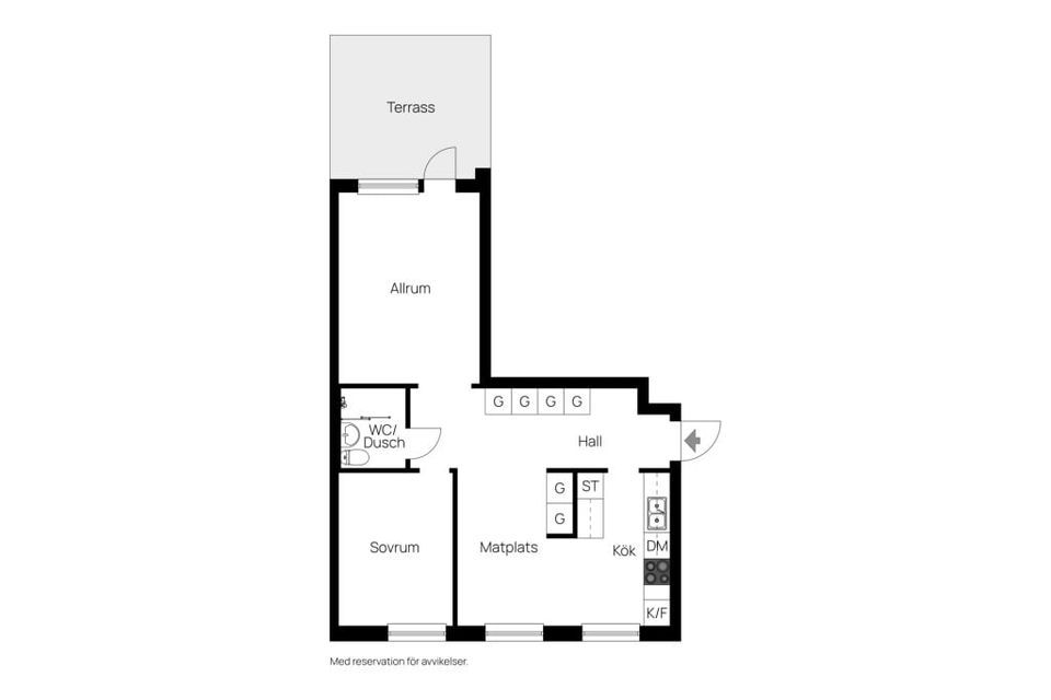 Bostadsrätt, Linnégatan 3 B, Simrishamn