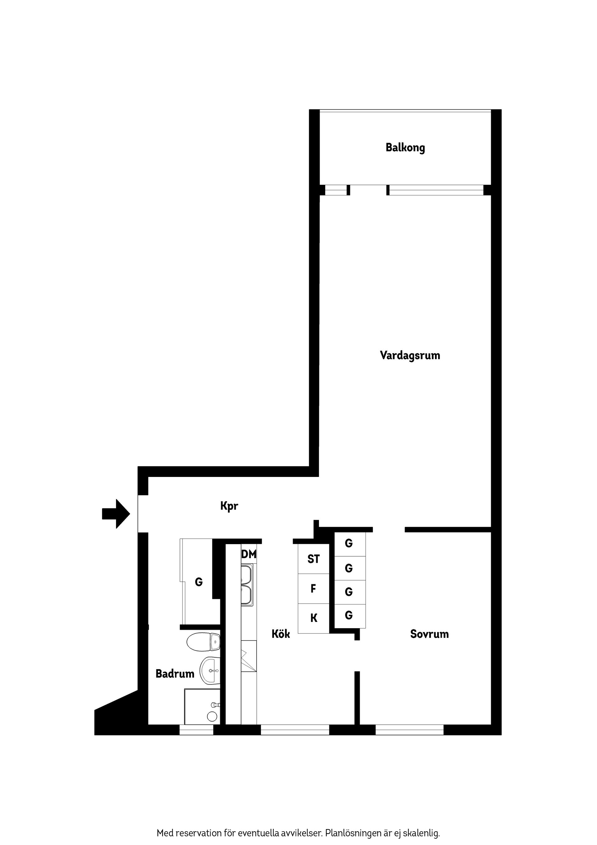 Bostadsrätt, Fricksgatan 3 B, Villan, Ängelholm