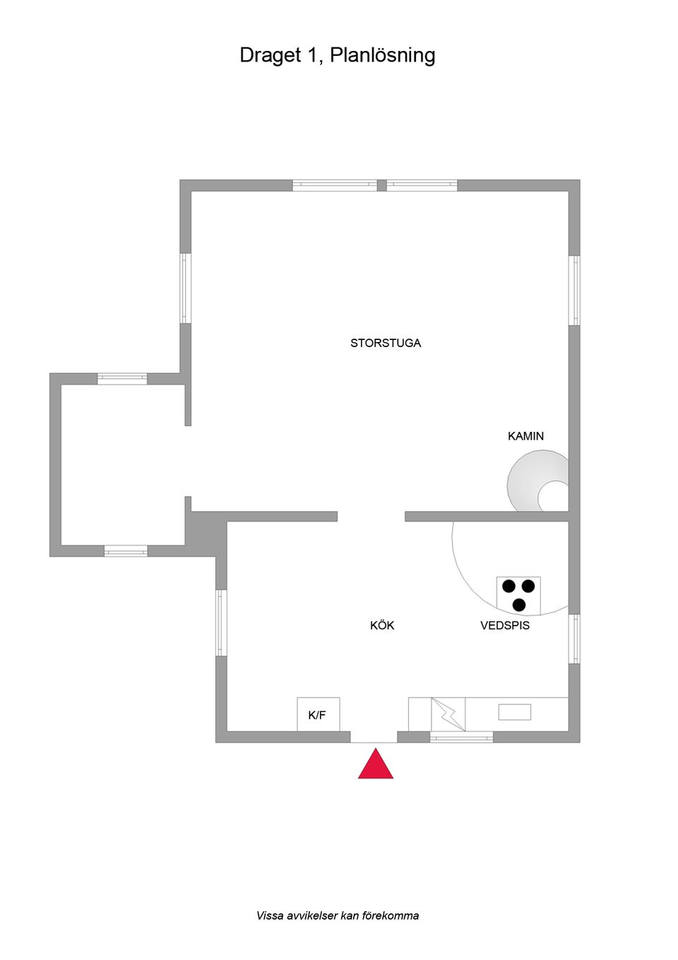 Fritidshus, Draget 1, Åsvikelandet - Tjust Skärgård, Valdemarsvik