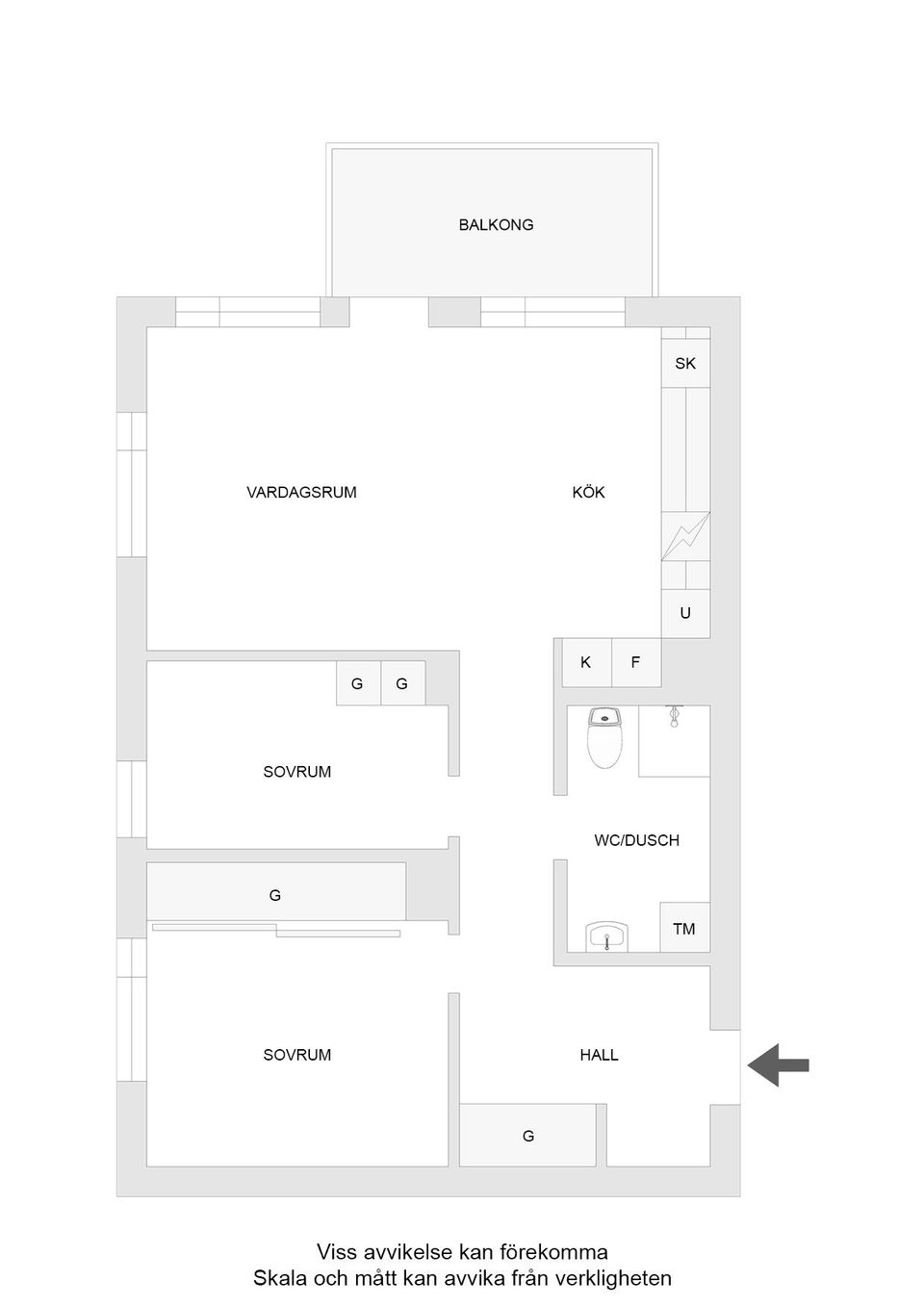 Bostadsrätt, Önstavägen 6, Södra Gryta, Västerås