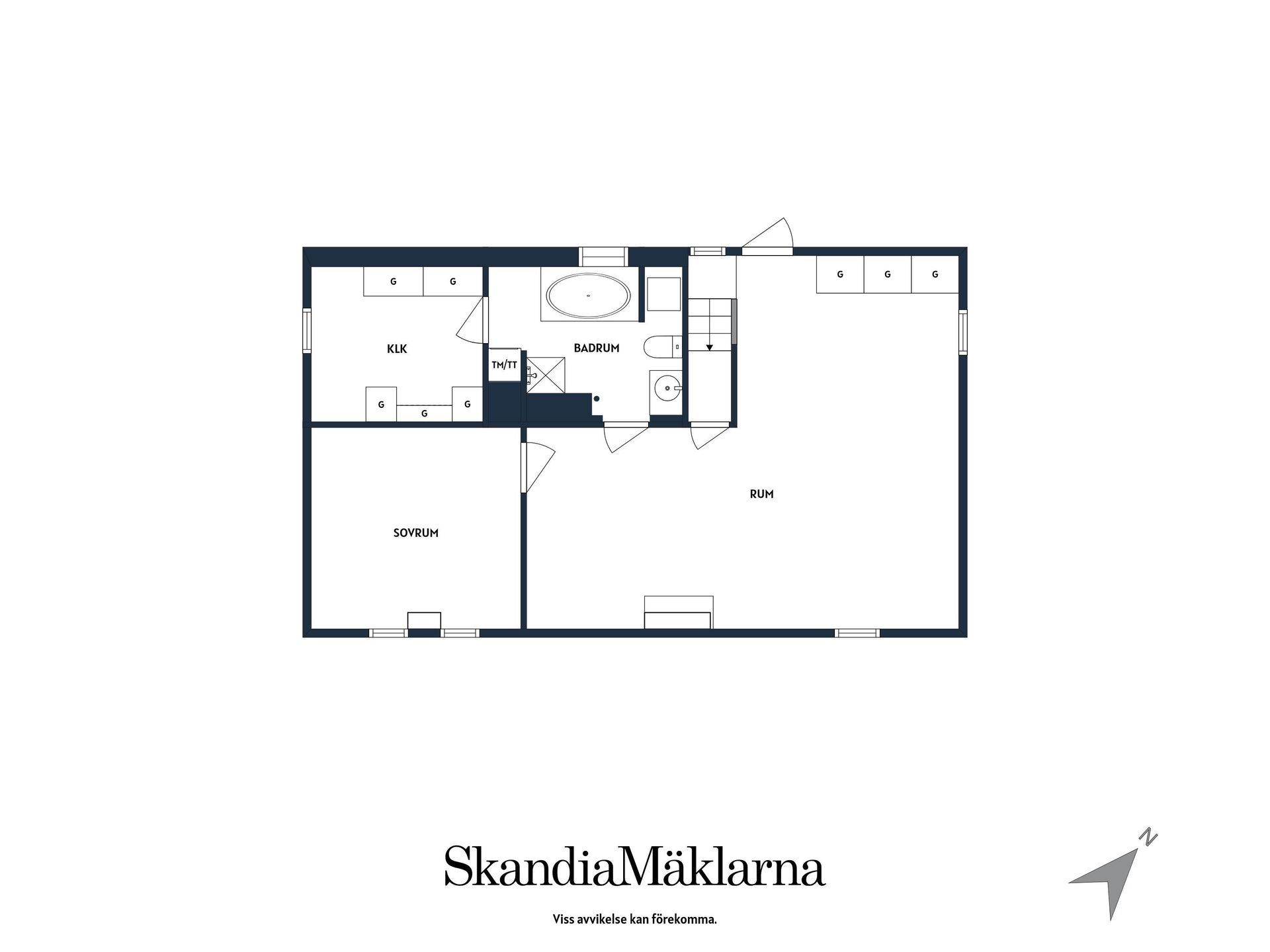 Villa, Granhällsvägen 5, Malmby, Strängnäs
